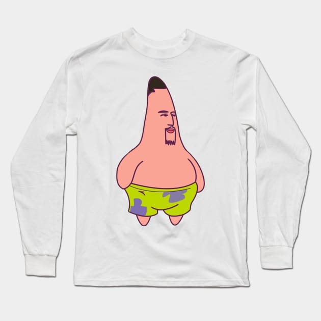 klay thompson sponge warrior Long Sleeve T-Shirt by Biscuit25